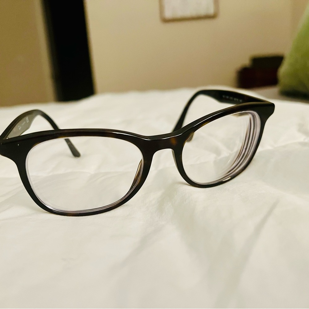 Ray-Ban frames (with prescription lenses)